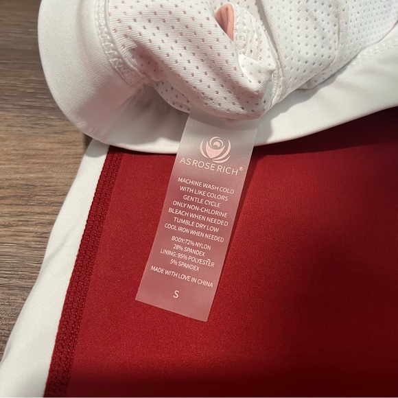 As Rose Rich Women's Sports Bra T-Back Yoga Bra Padded Workout Top and Leggings - Picture 5 of 12